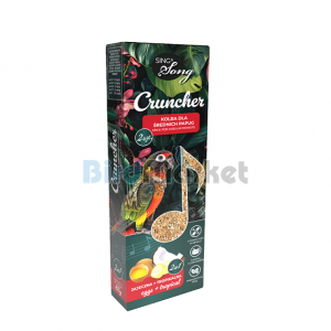 Sing And Song Cruncher - Sticks For Medium Parrots Eggs and Tropical  - 2 Tεμ.  85gr